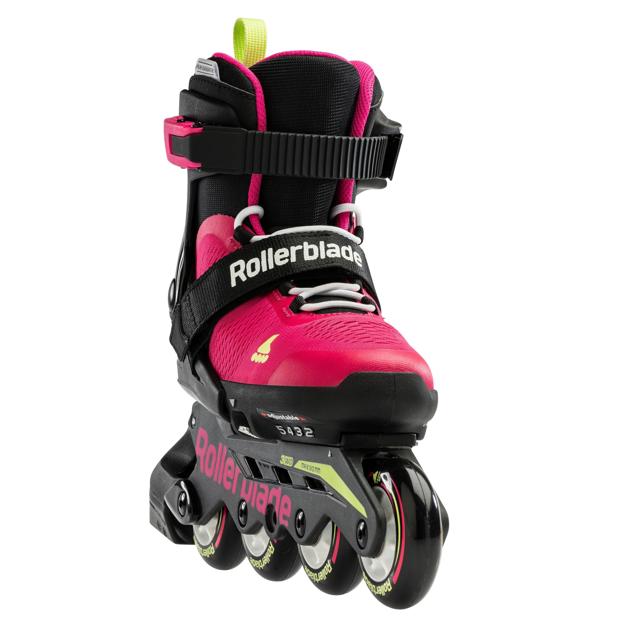 ROLKI ROLLERBLADE MICROBLADE G PINK / LIGHT GREEN - ROLKI JUNIORSKIE REGULOWANE