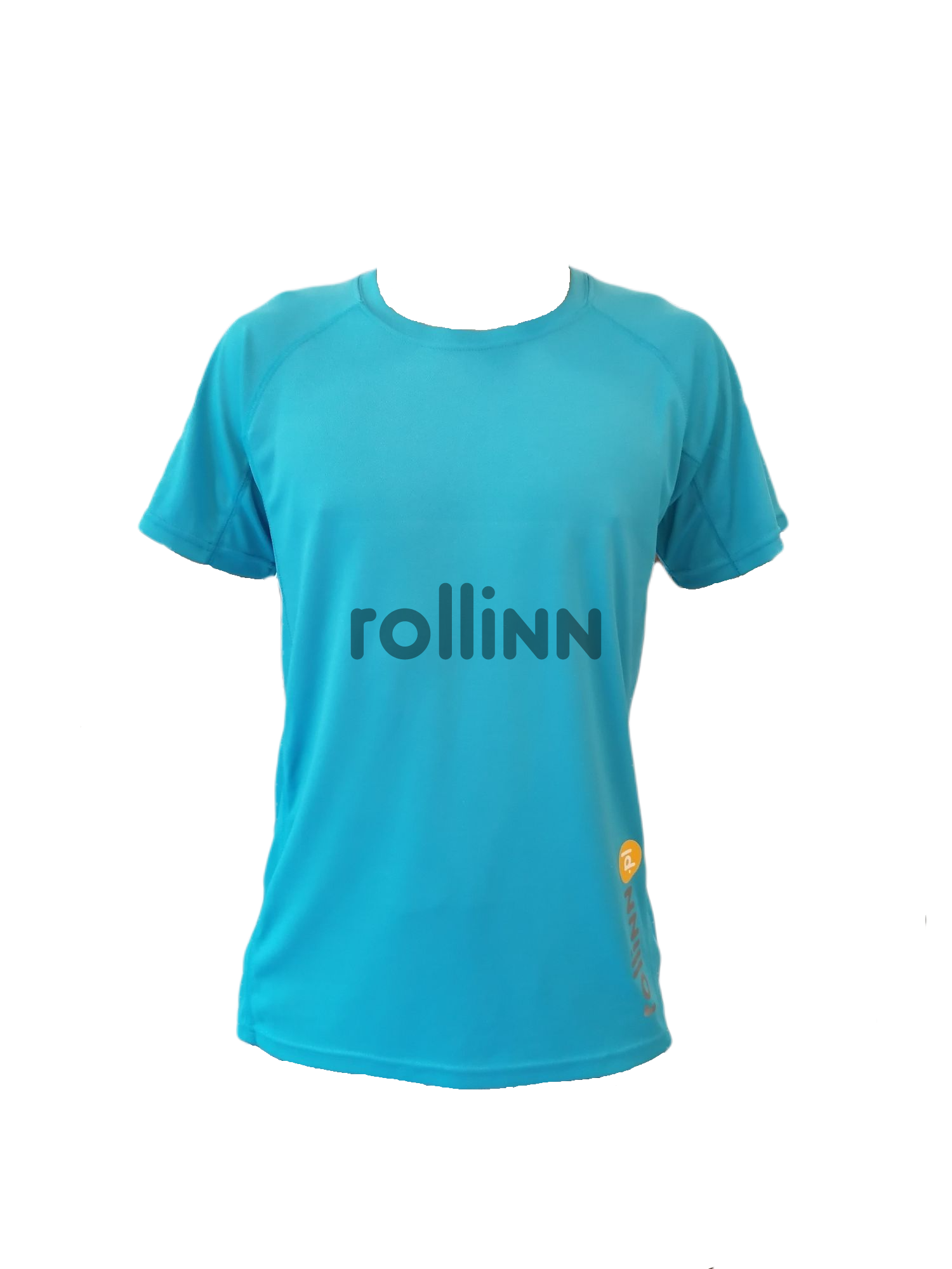 KOSZULKA ROLLINN MĘSKA Z KRÓTKIM RĘKAWEM LOGO BLUE