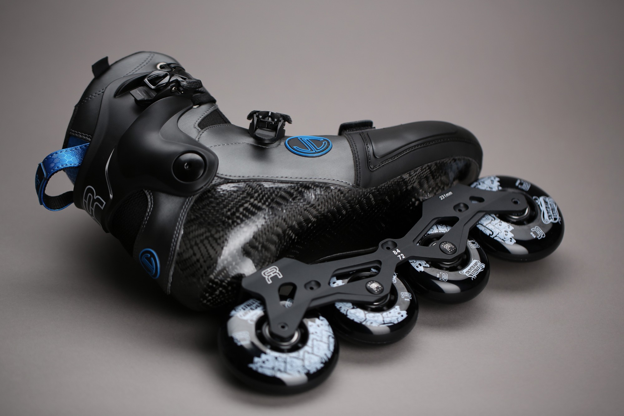 ROLKI FR SKATES SL SEVEN GREY/BLUE 90/72