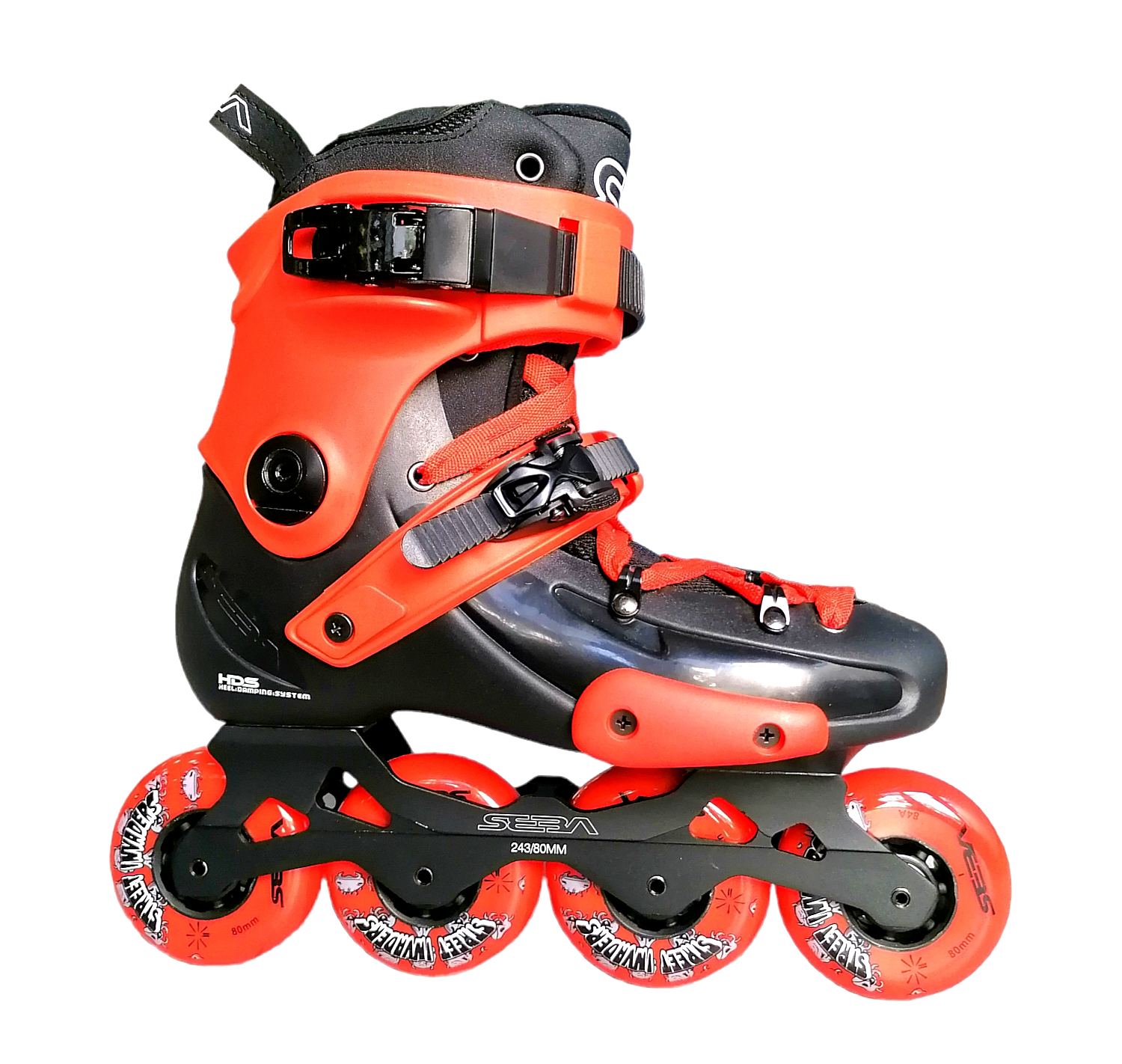 Rolki SEBA FR1 80 ORANGE CUSTOM KIT