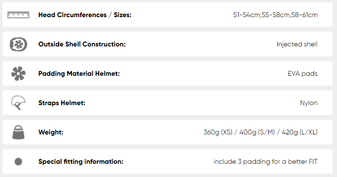 KASK POWERSLIDE PRO URBAN STRIPE 