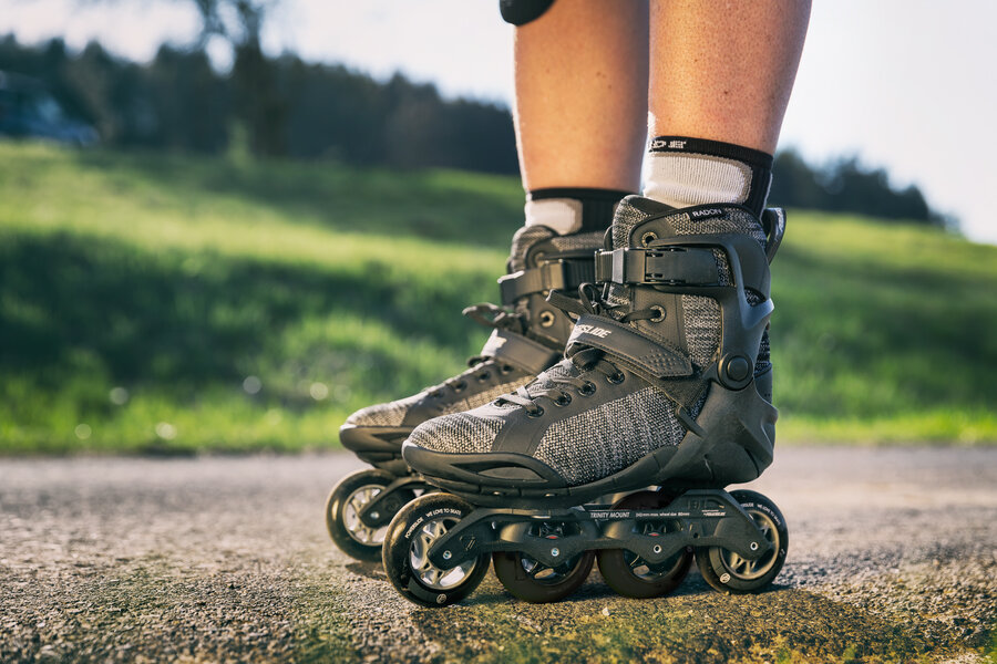 ROLKI POWERSLIDE PHUZION RADON BLACK WHITE 80