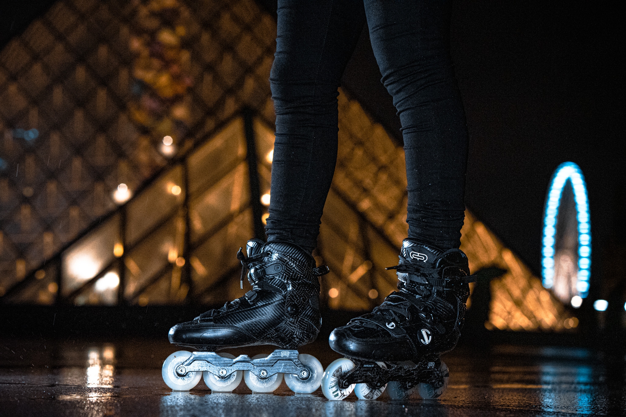 ROLKI FR SKATES SL SEVEN GREY/BLUE 230 LUMINOUS