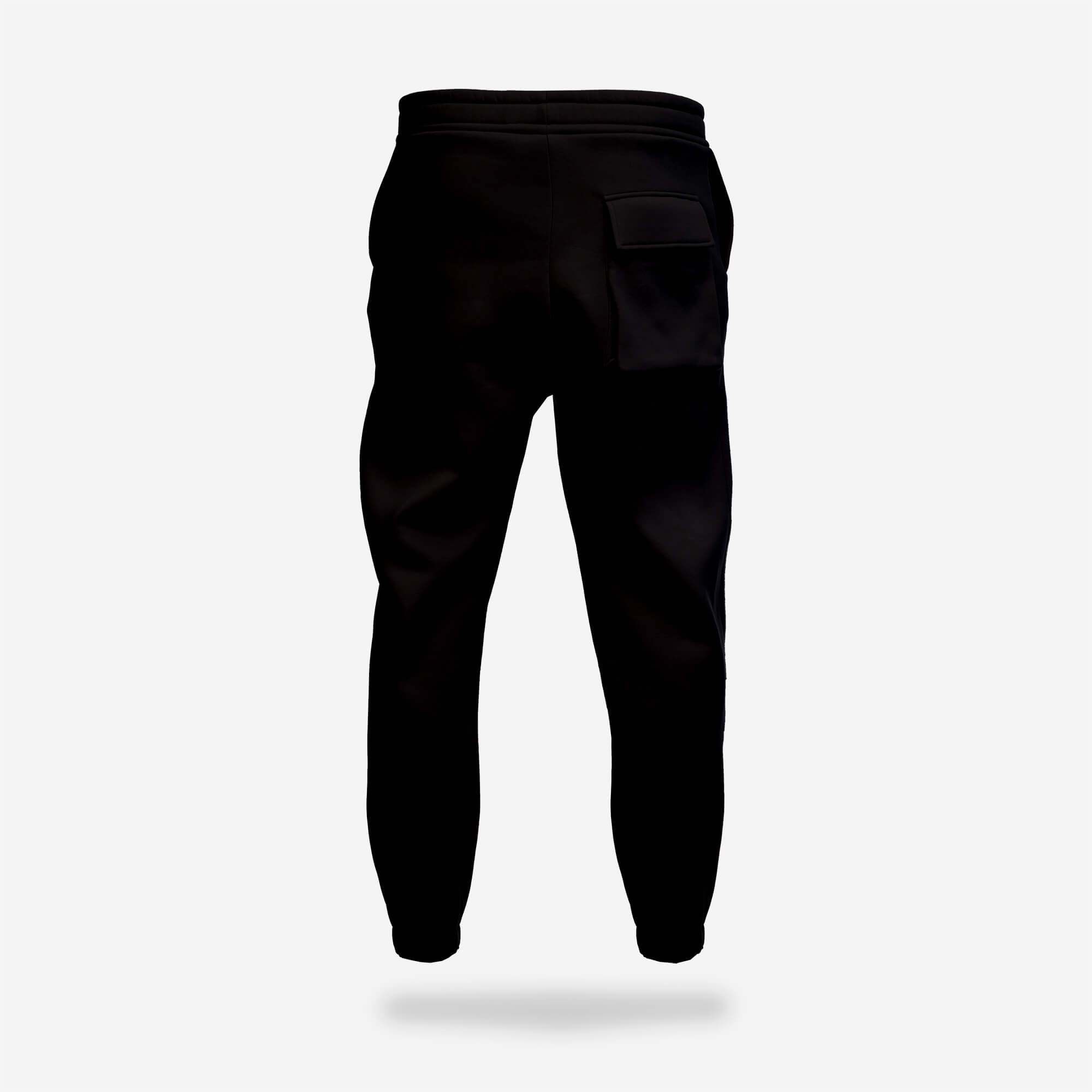 SPODNIE KUBOTA JOGGERY DRESOWE UNISEX CZARNE