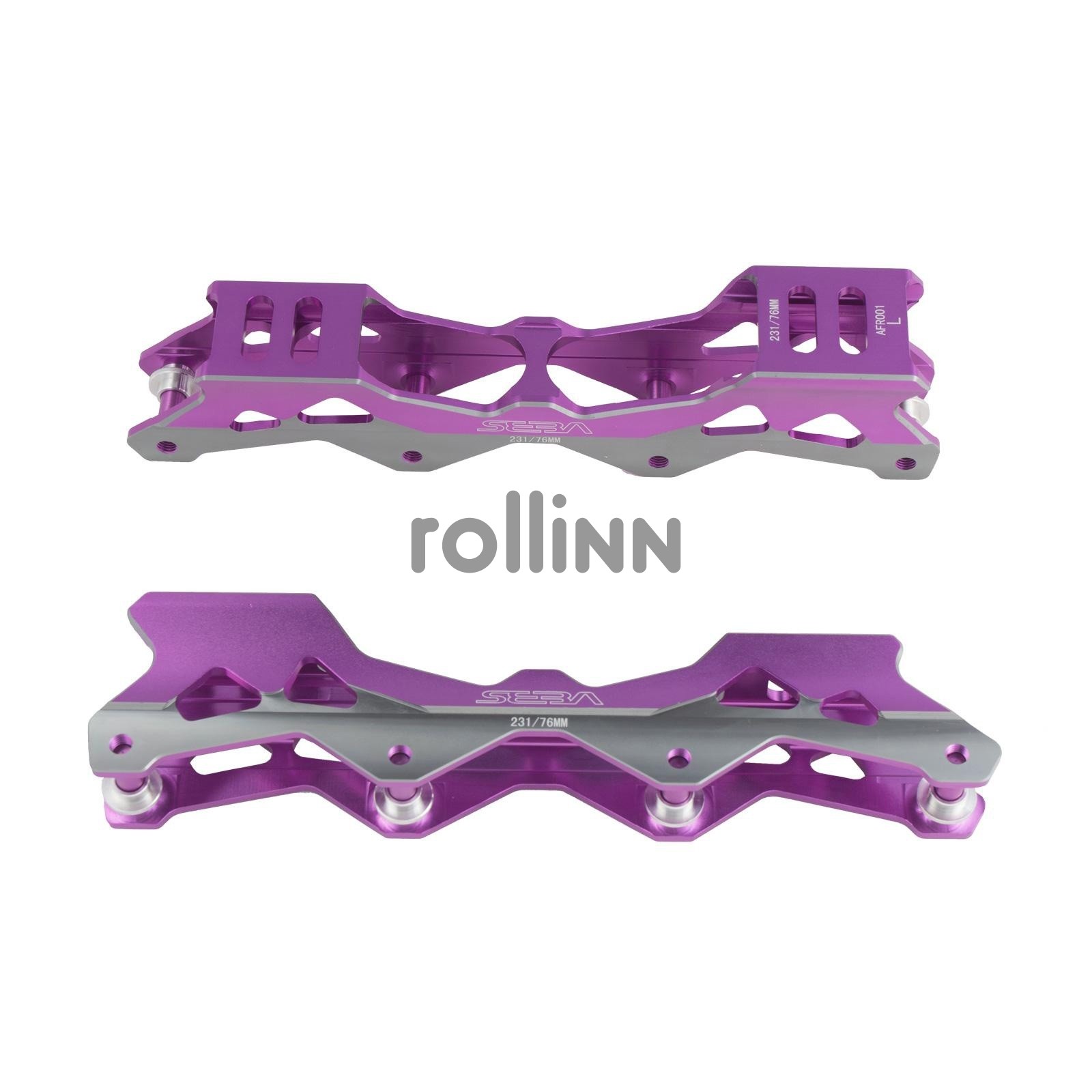 PŁOZY SEBA 4D FRAME 243MM ROCKERED PURPLE 4X80