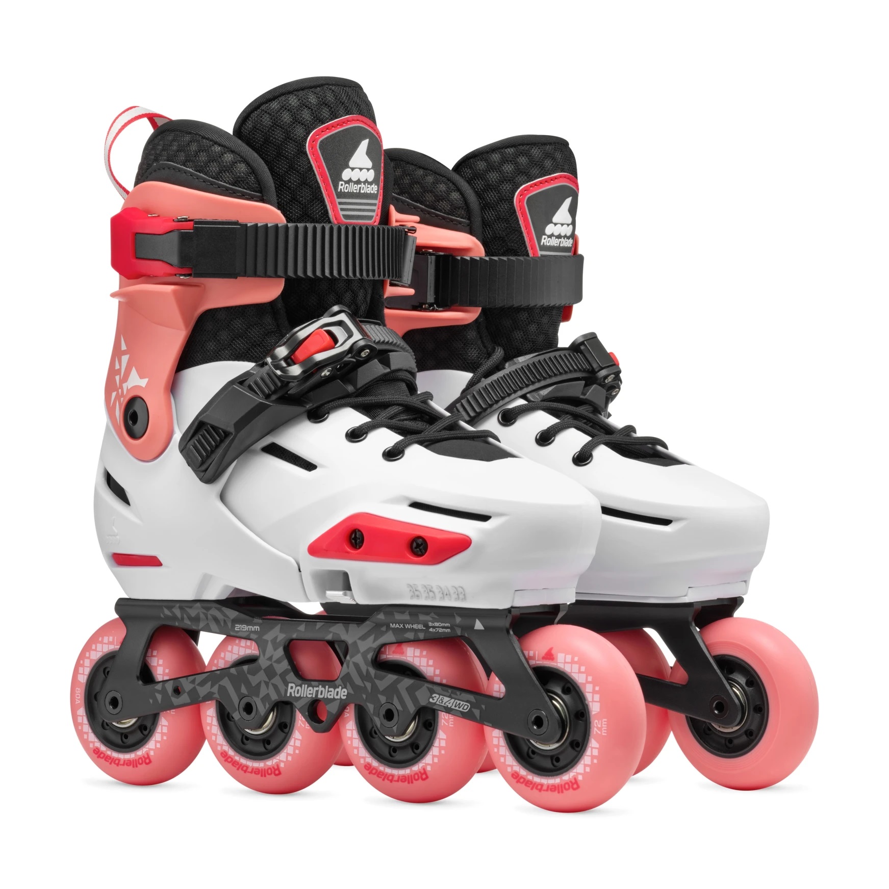 ROLKI ROLLERBLADE APEX PLATINUM / CORAL - ROLKI JUNIORSKIE REGULOWANE