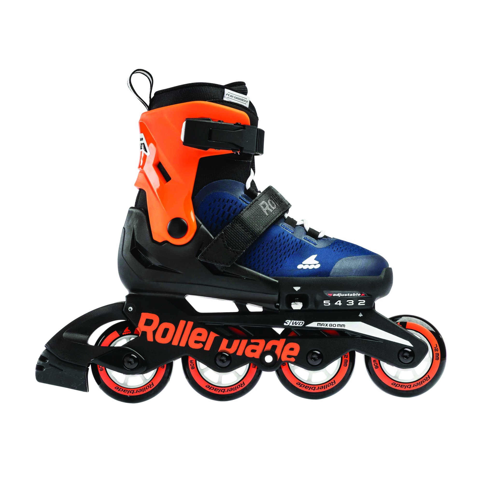 ROLKI ROLLERBLADE MICROBLADE MIDNIGHT BLUE - ROLKI JUNIORSKIE REGULOWANE