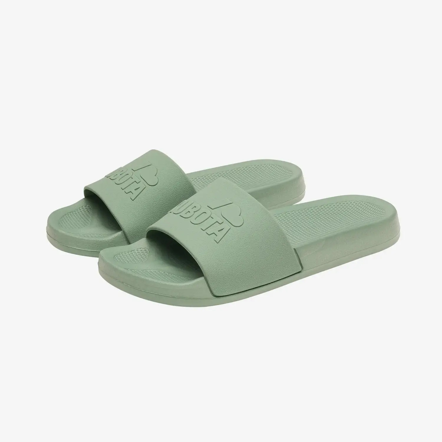 KLAPKI KUBOTA BASIC PLAIN PASTELOWY ZIELONY