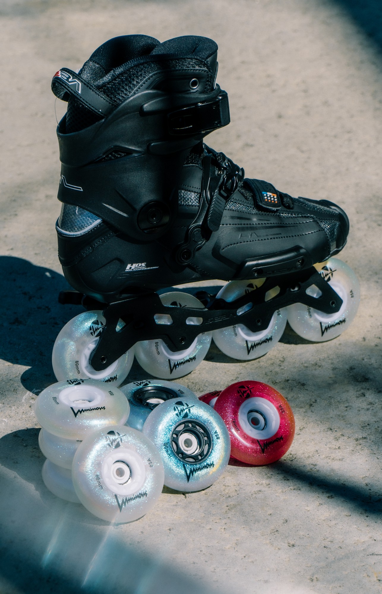 KOŁA LUMINOUS BLACK PEARL 90MM / 85A X1