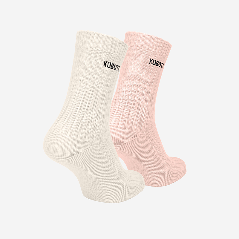 SKARPETY KUBOTA W PRĄŻKI RÓŻOWY 2-PAK