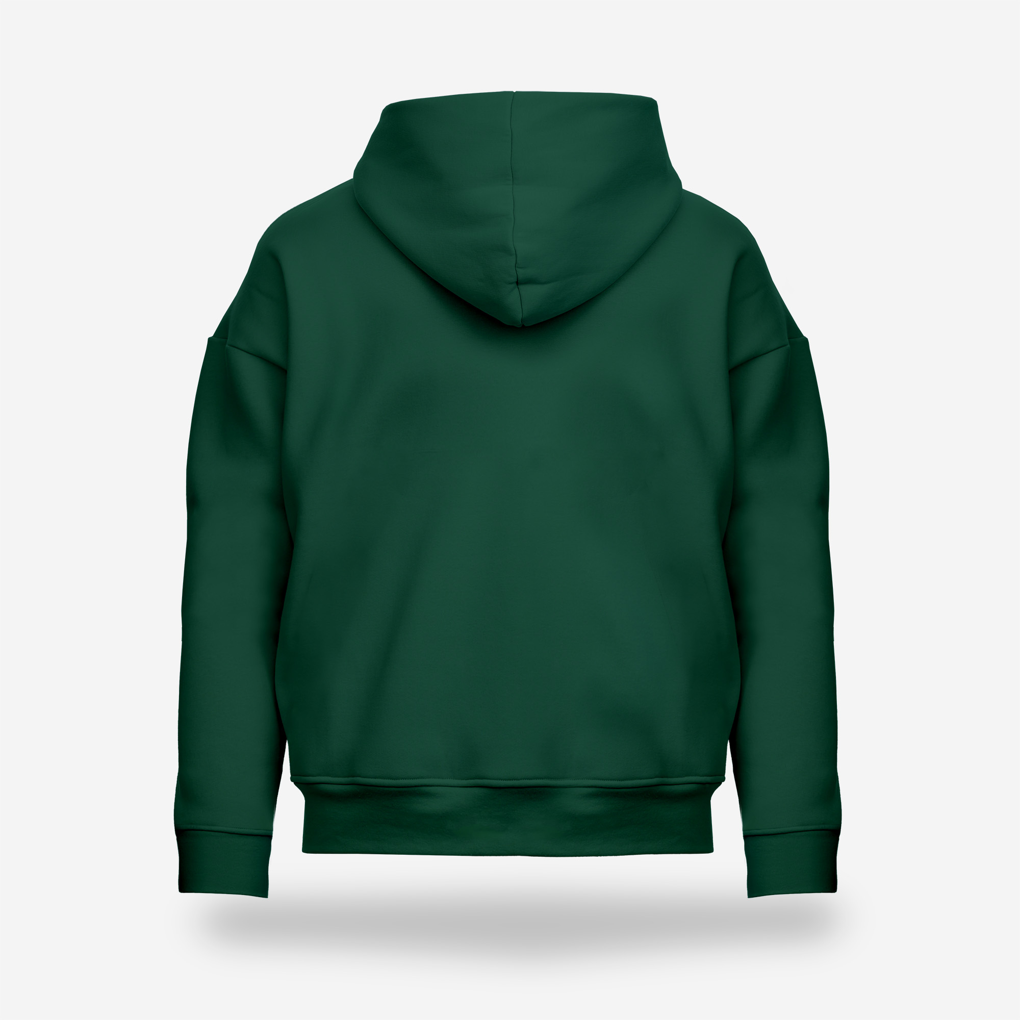 KUBOTA BLUZA BASIC UNISEX Z KAPTUREM ZIELONA