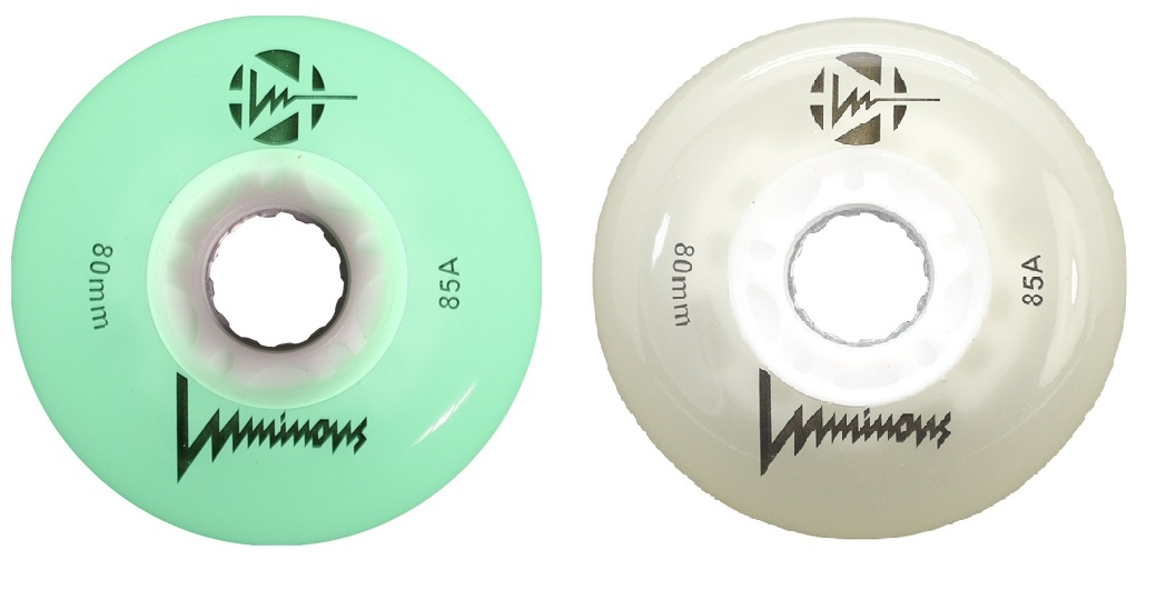 KOŁA LUMINOUS WHITE GLOW 76MM / 85A X1