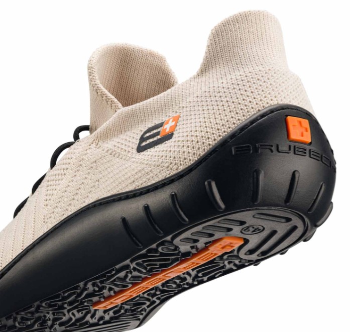 BUTY BRUBECK MINIMALISTYCZNE DAMSKIE BAREFOOT MERINO KREMOWY / CZARNY