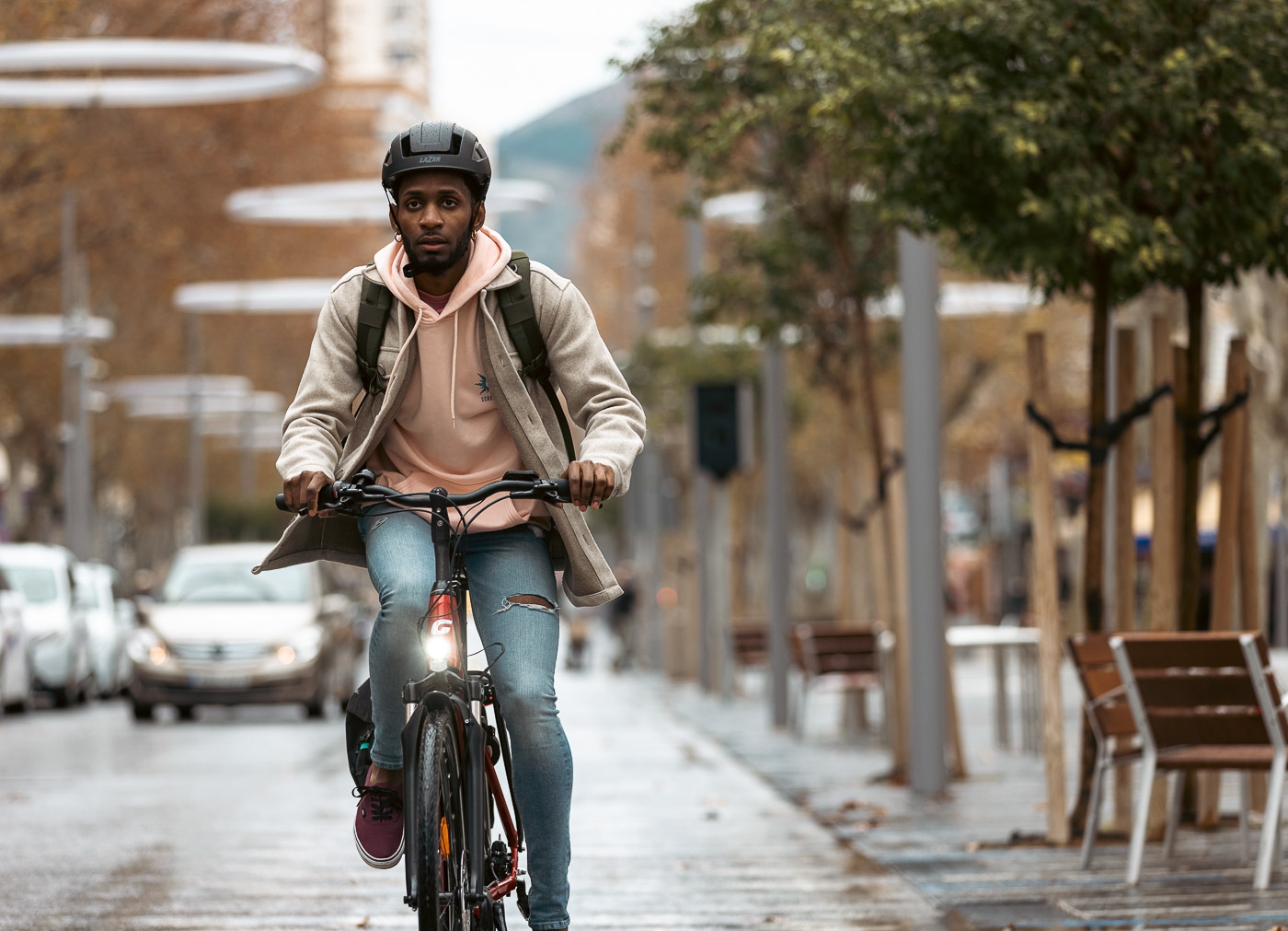 KASK LAZER CITYZEN KINETICORE MATTE WHITE