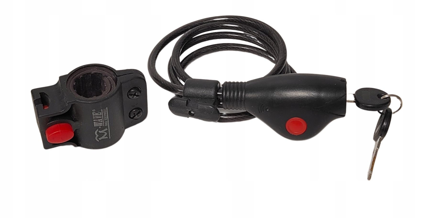 ZAPIĘCIE ZABEZPIECZENIE ROWEROWE BLOKADA ROWEROWA NA KLUCZ 100CM