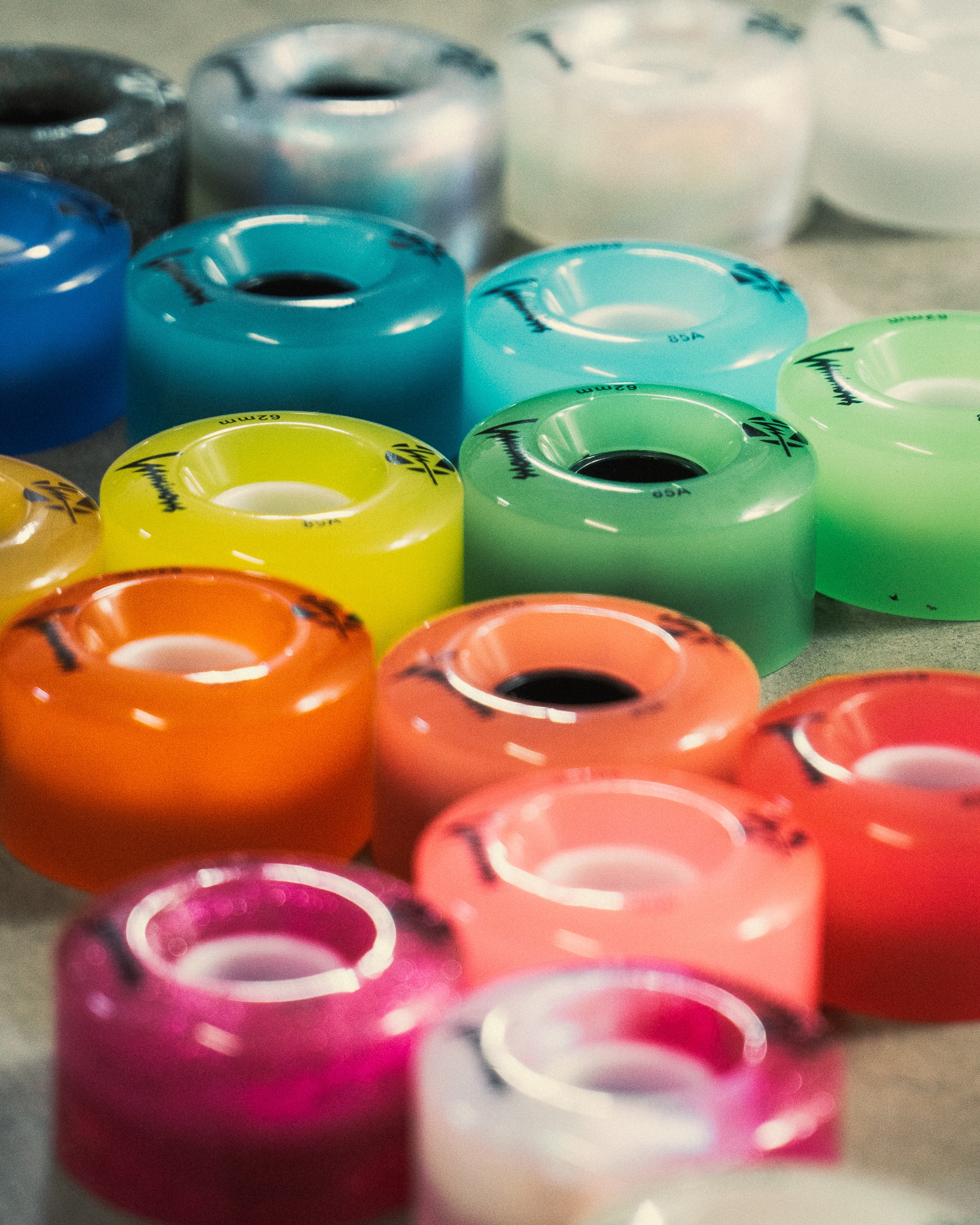 KOŁA LUMINOUS COTTON CANDY 80MM / 85A X1