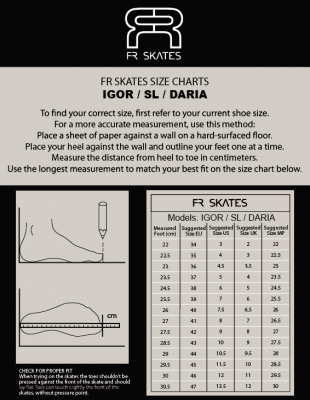 ROLKI FR SKATES IGOR BLACK 