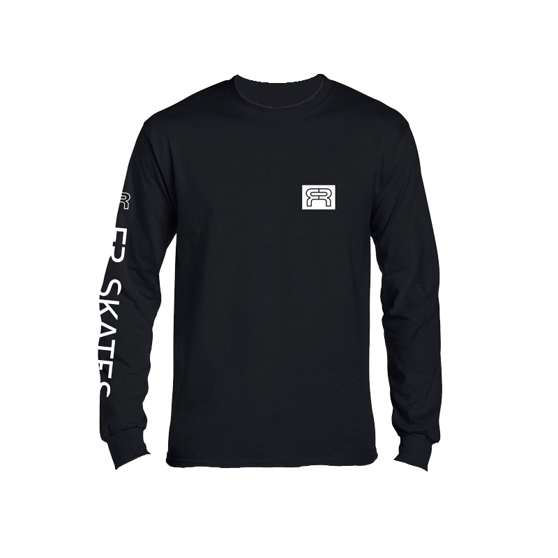 KOSZULKA FR SKATES LONGSLEEVE DŁUGI RĘKAW BLACK