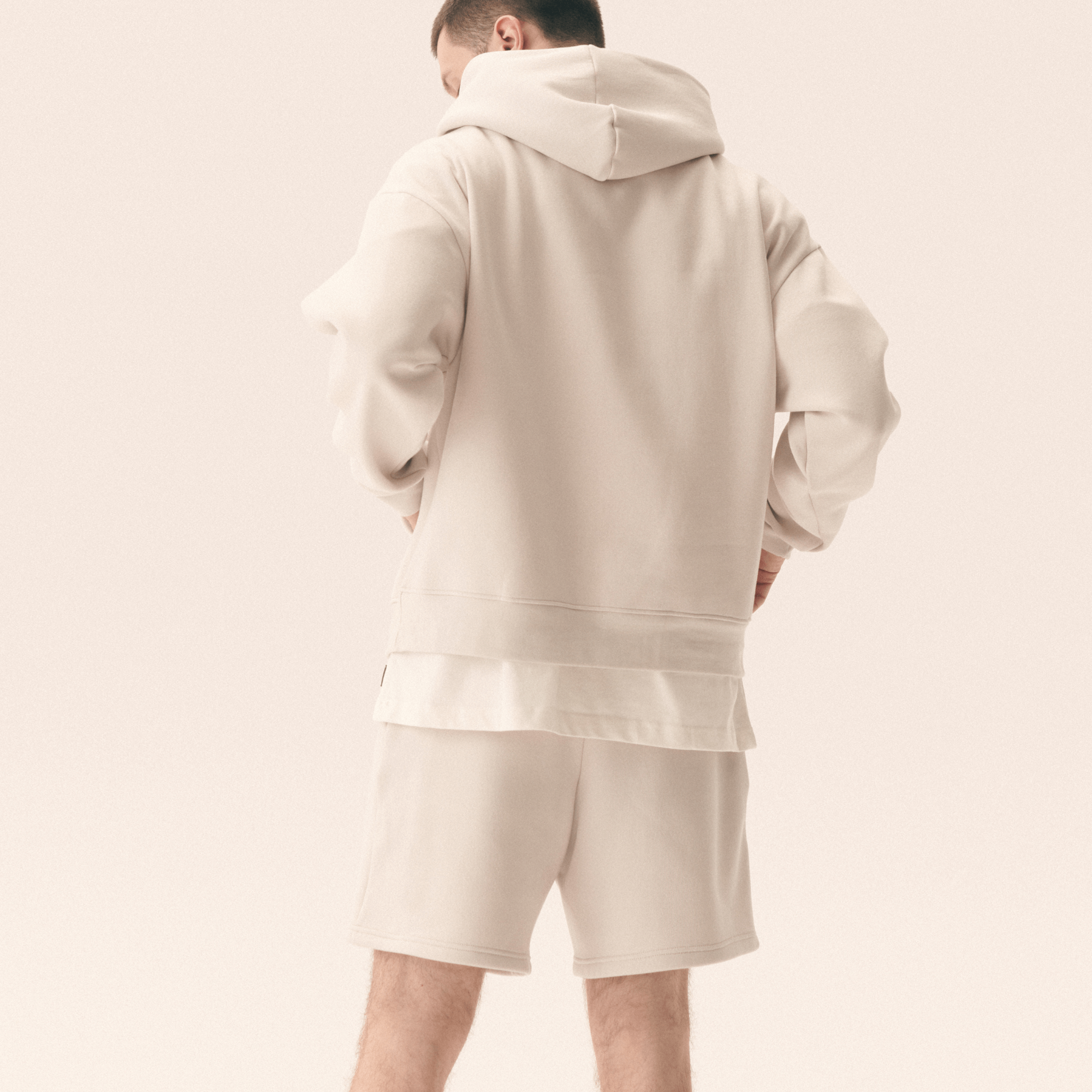 KUBOTA SZORTY MĘSKIE BAWEŁNIANE BEŻOWE