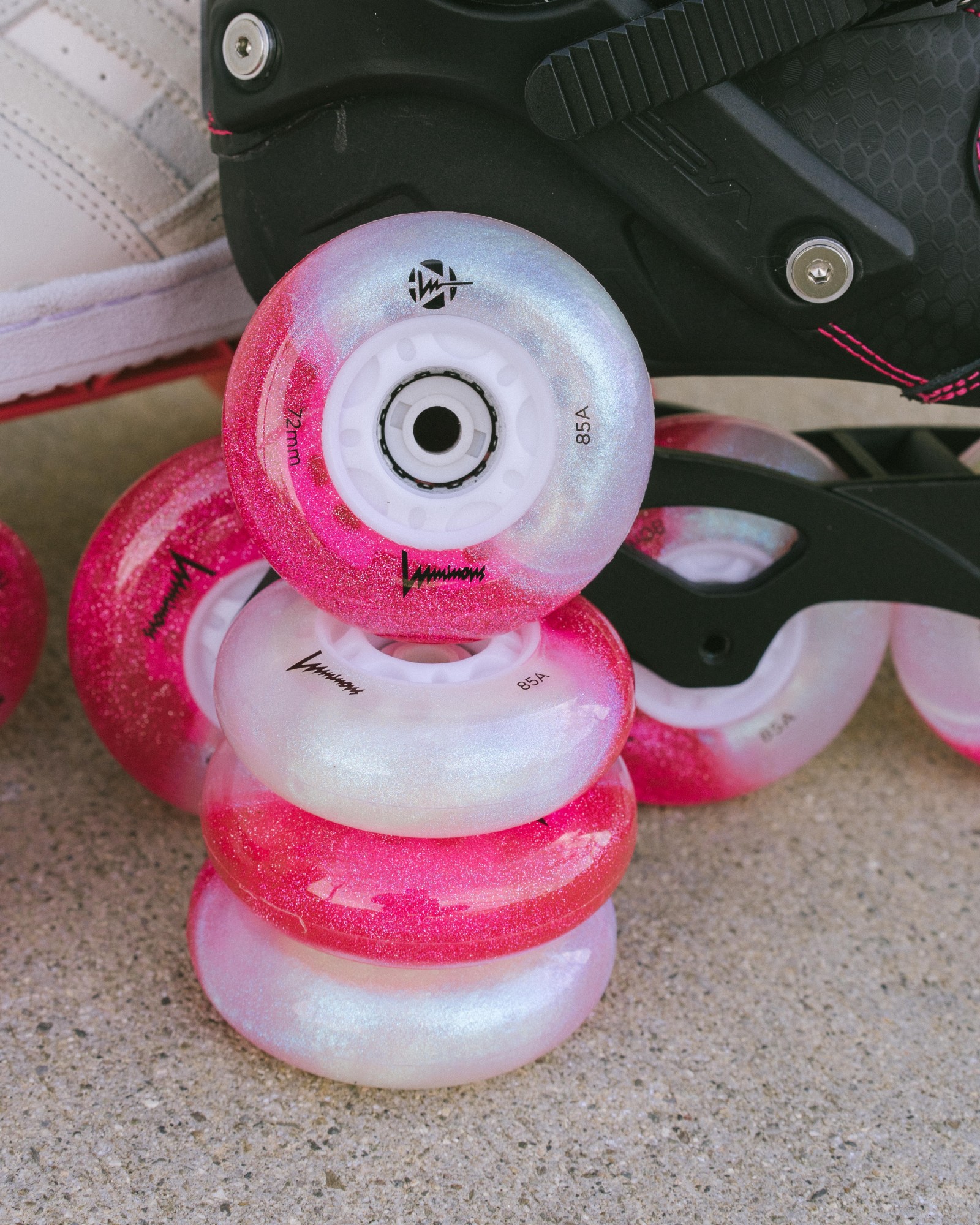 KOŁA LUMINOUS COTTON CANDY 76MM / 85A X1