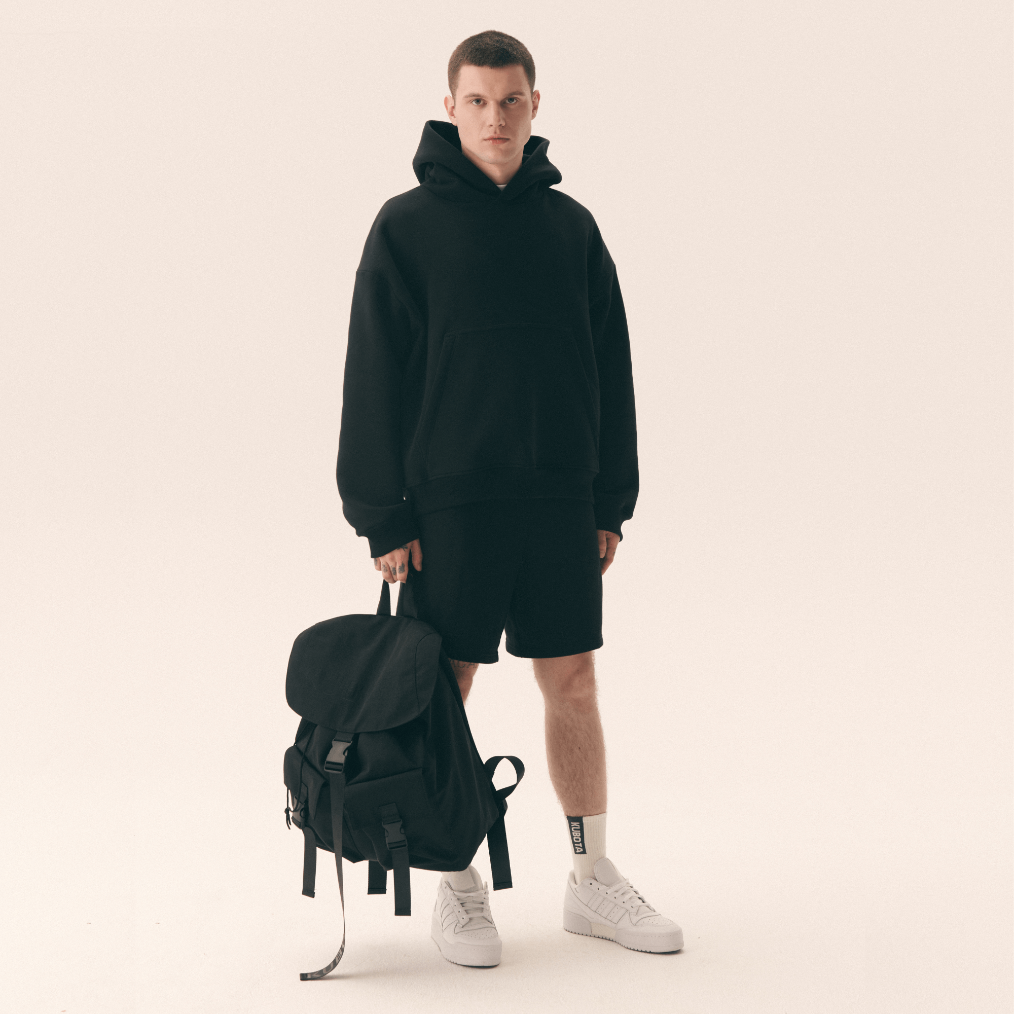 PLECAK KUBOTA NYLONOWY CZARNY