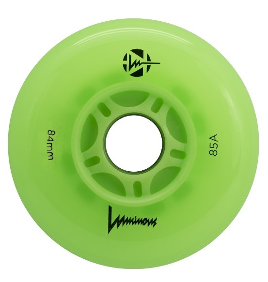 KOŁA LUMINOUS GREEN APPLE GLOW 84MM / 85A X1