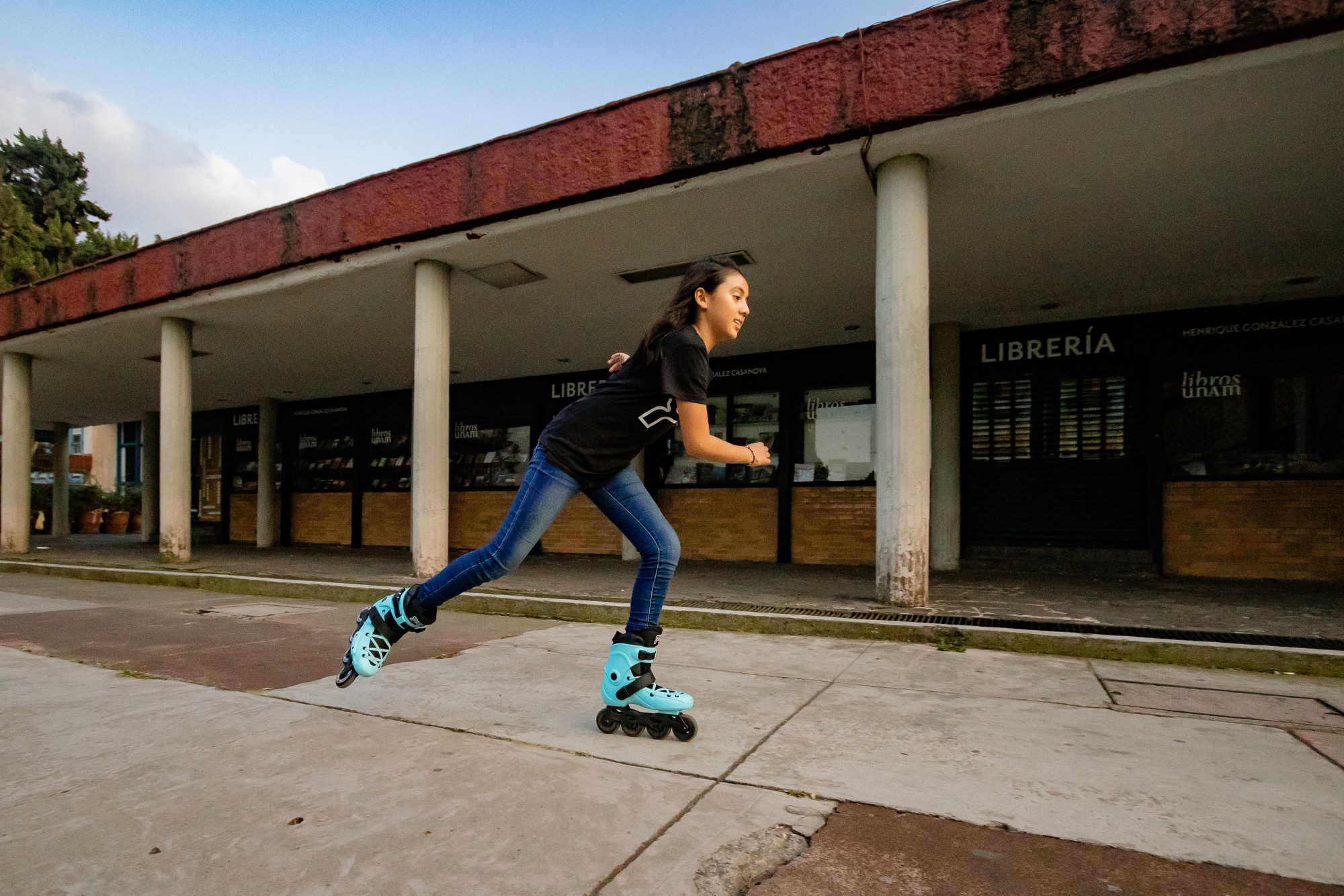 ROLKI FR SKATES FRJ JUNIOR BLUE - BEZ HAMULCA