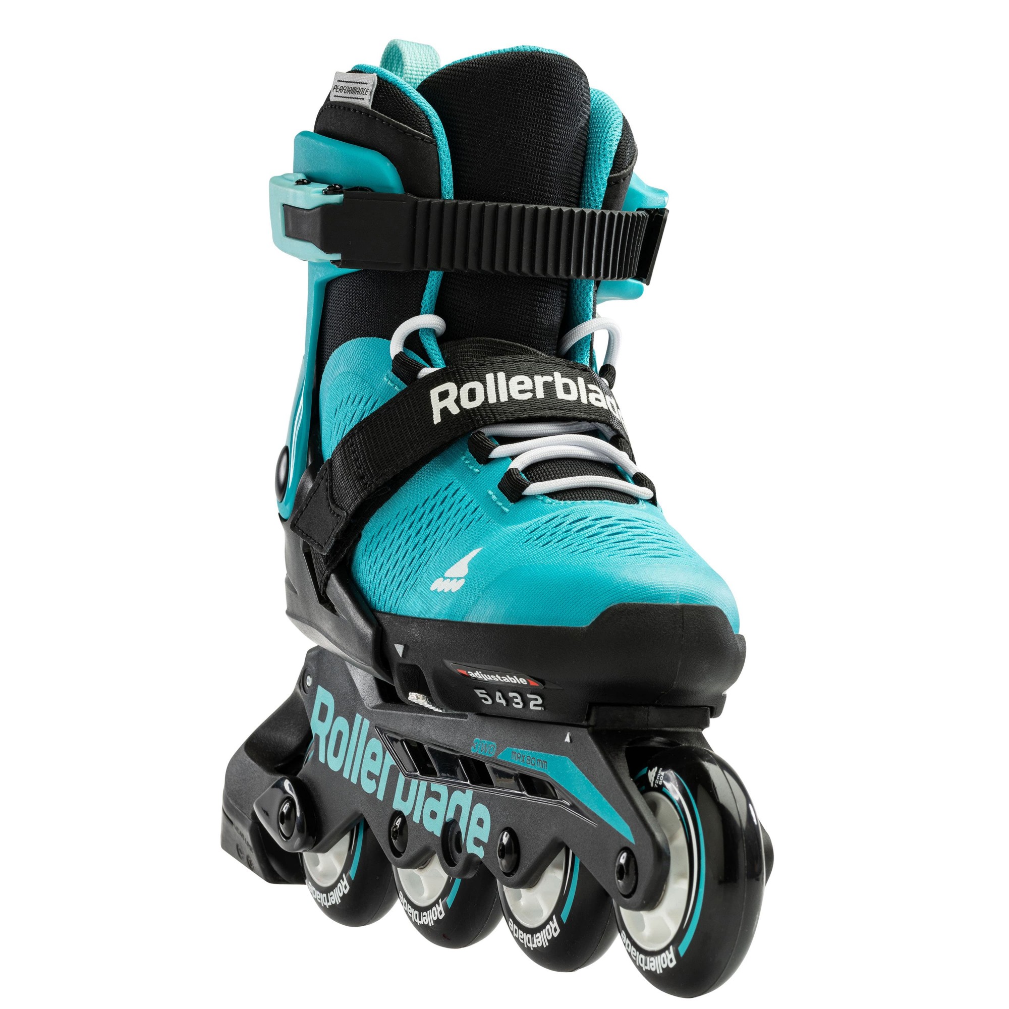 ROLKI ROLLERBLADE MICROBLADE AQUA / BLACK - ROLKI JUNIORSKIE REGULOWANE