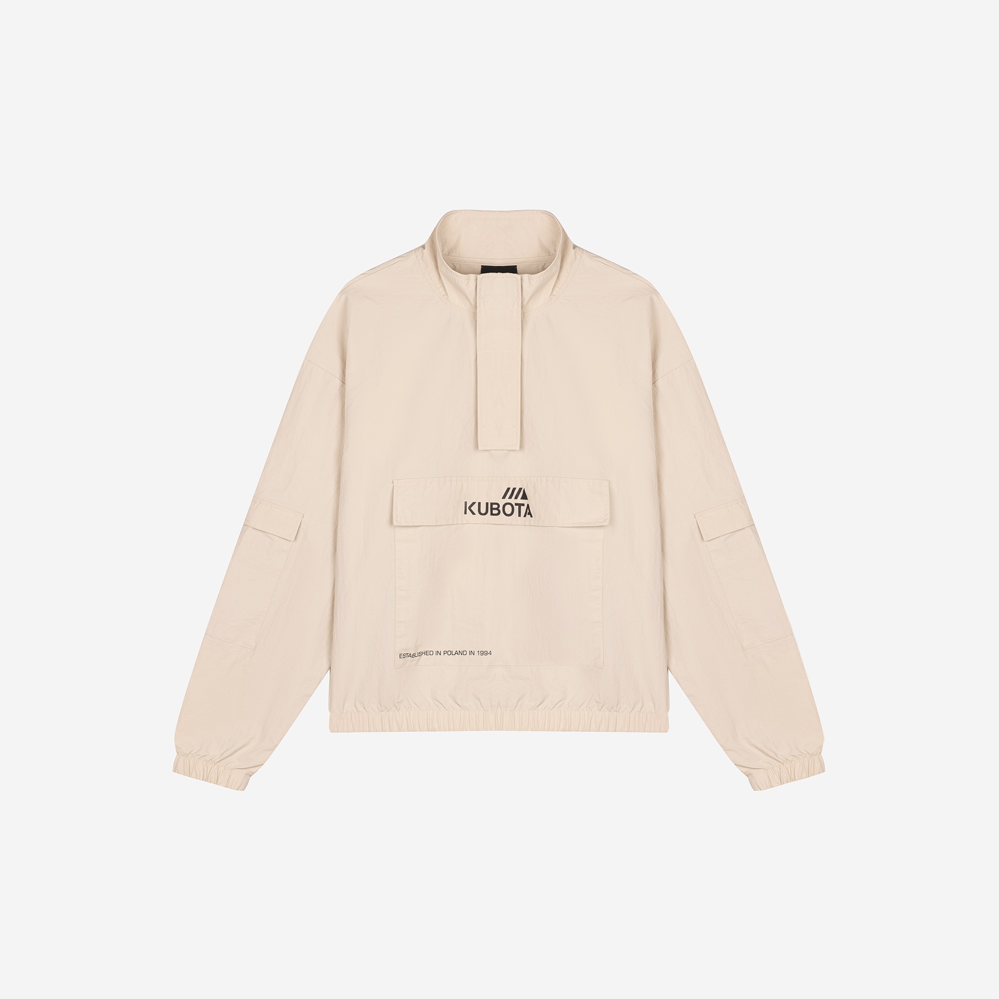 KUBOTA KURTKA ANORAK UNISEX BEŻOWA