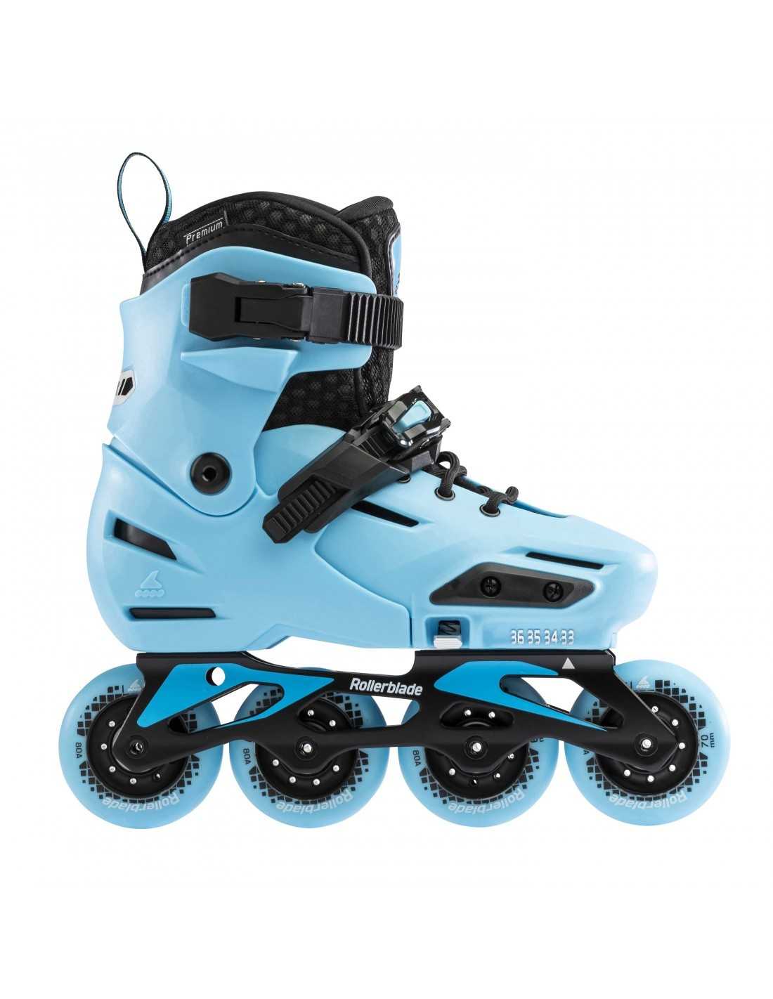 ROLKI ROLLERBLADE APEX XC BLUE JUNIOR - ROLKI JUNIORSKIE REGULOWANE