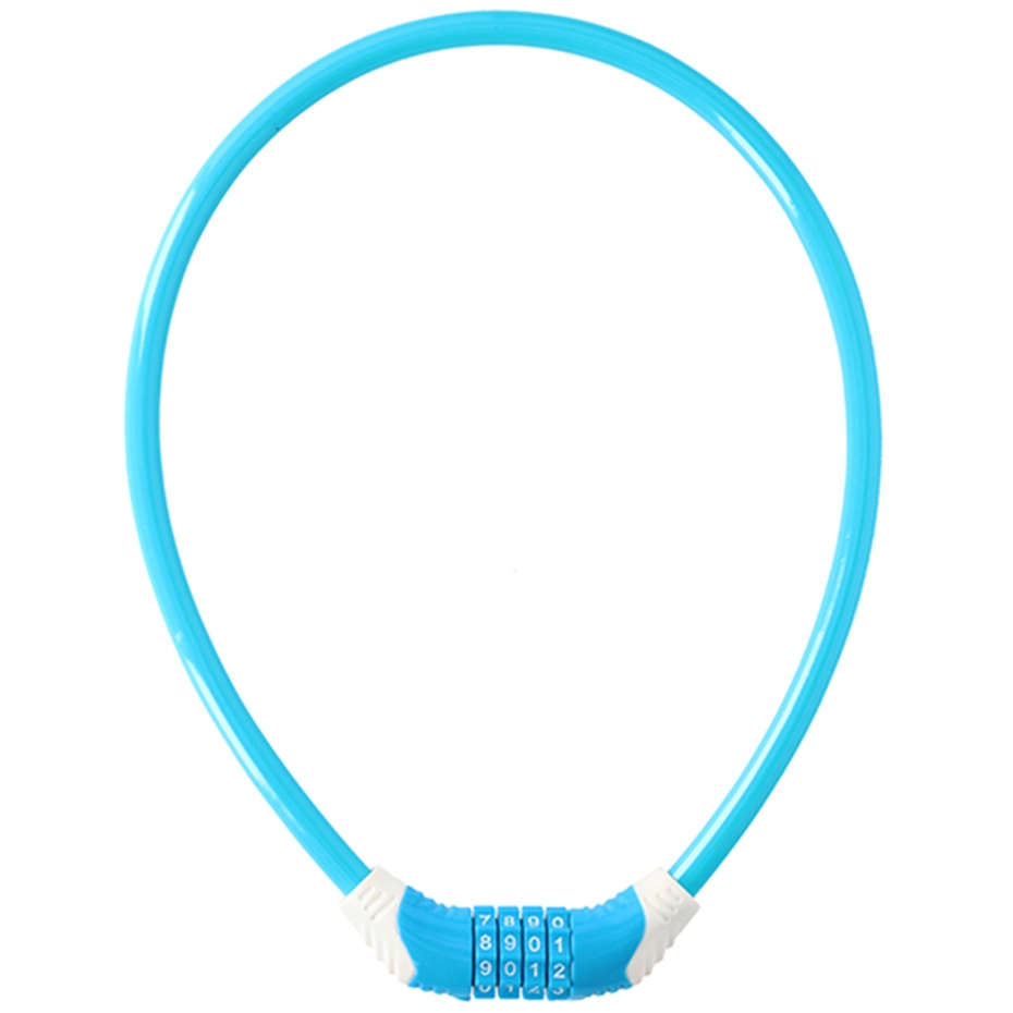 ZAPIĘCIE ZABEZPIECZENIE ROWEROWE DUNLOP BLOKADA ROWEROWA NA KOD 65CM