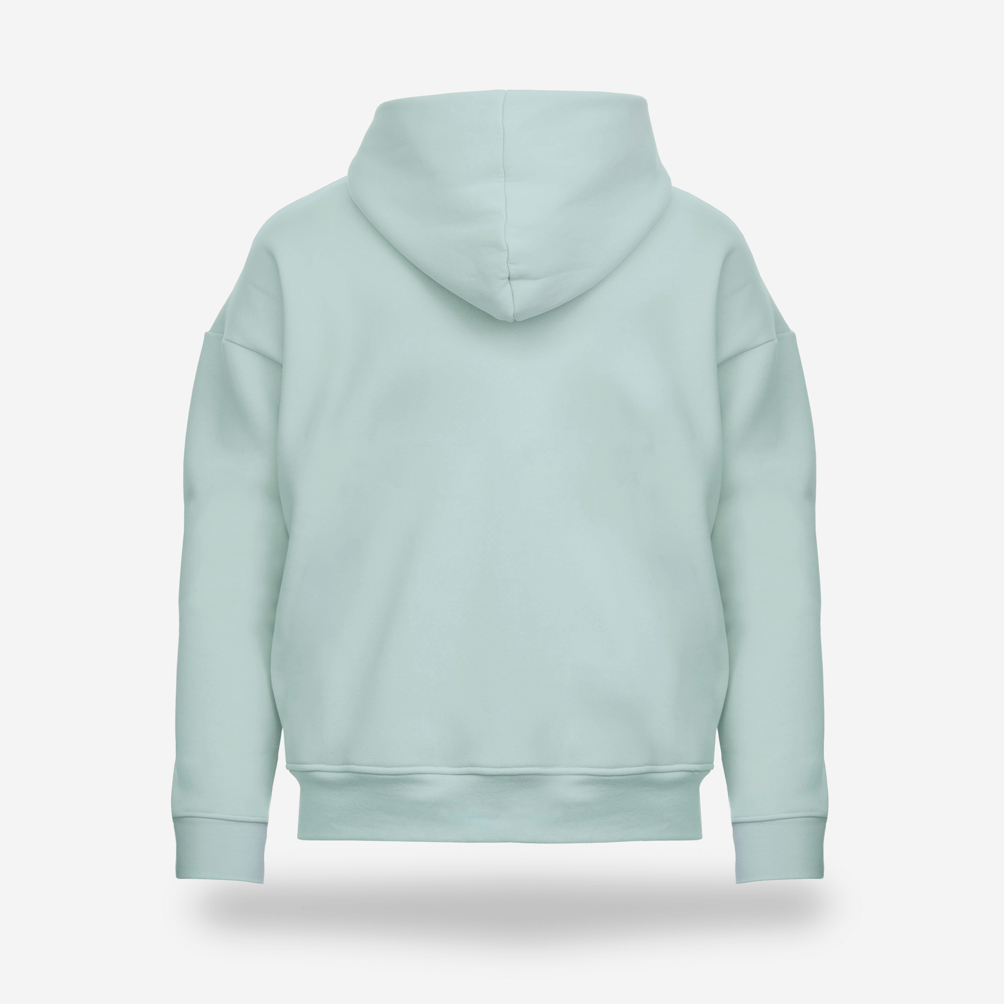 KUBOTA BLUZA BASIC UNISEX Z KAPTUREM MIĘTOWA