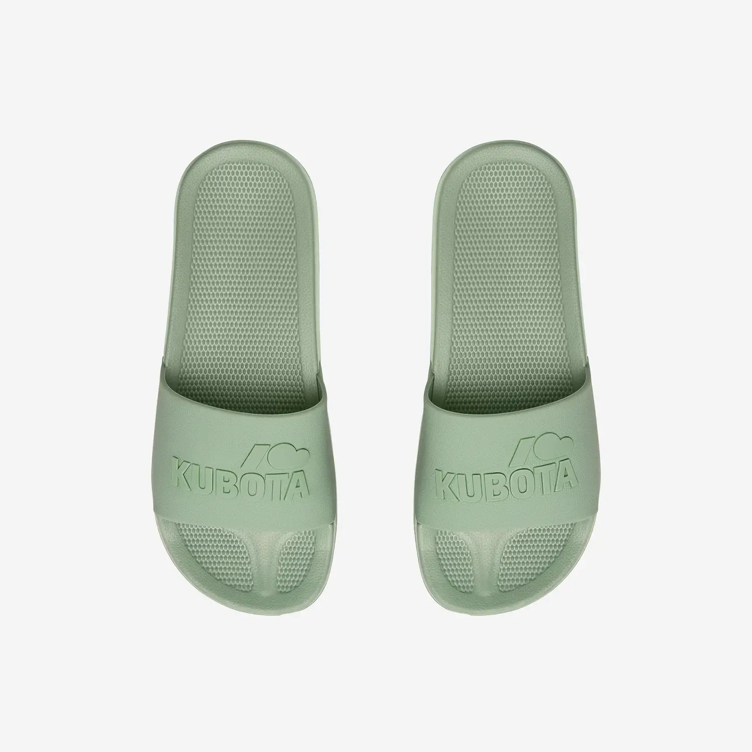 KLAPKI KUBOTA BASIC PLAIN PASTELOWY ZIELONY