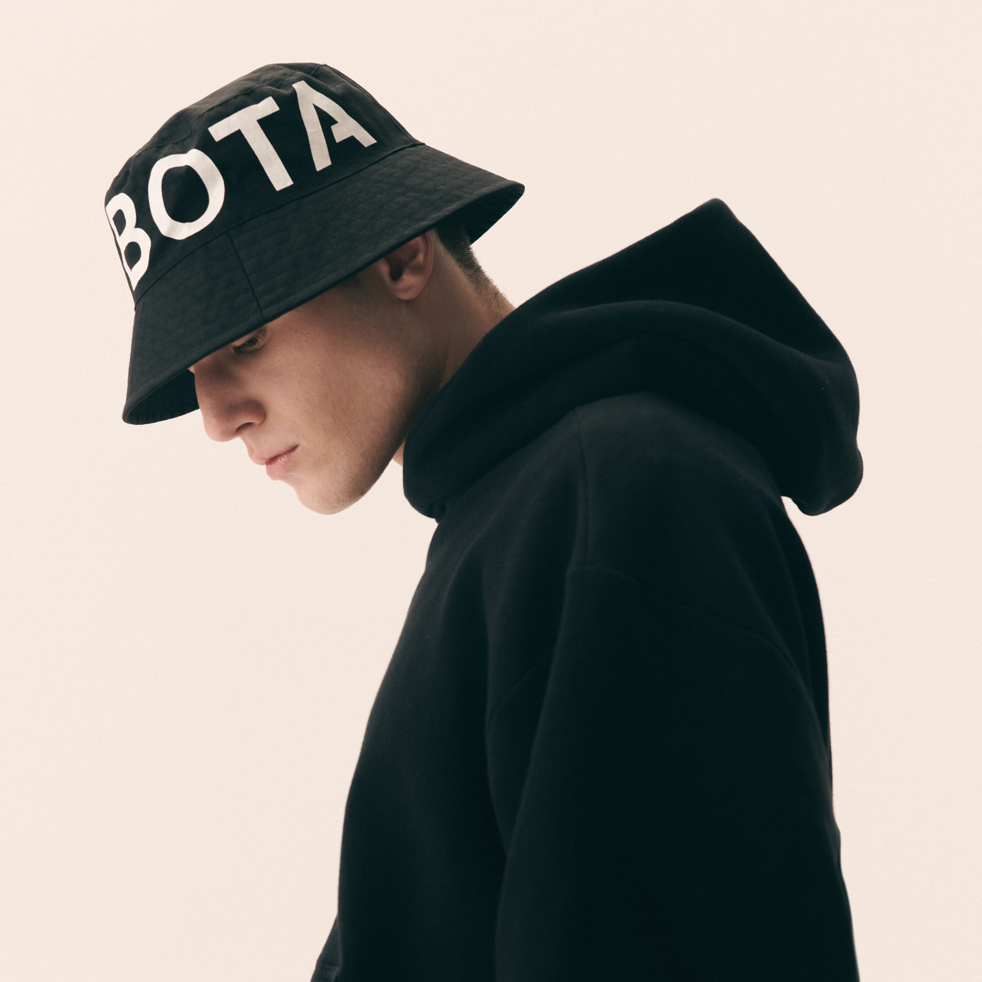 KUBOTA KAPELUSZ BUCKET HAT NYLONOWY CZARNY