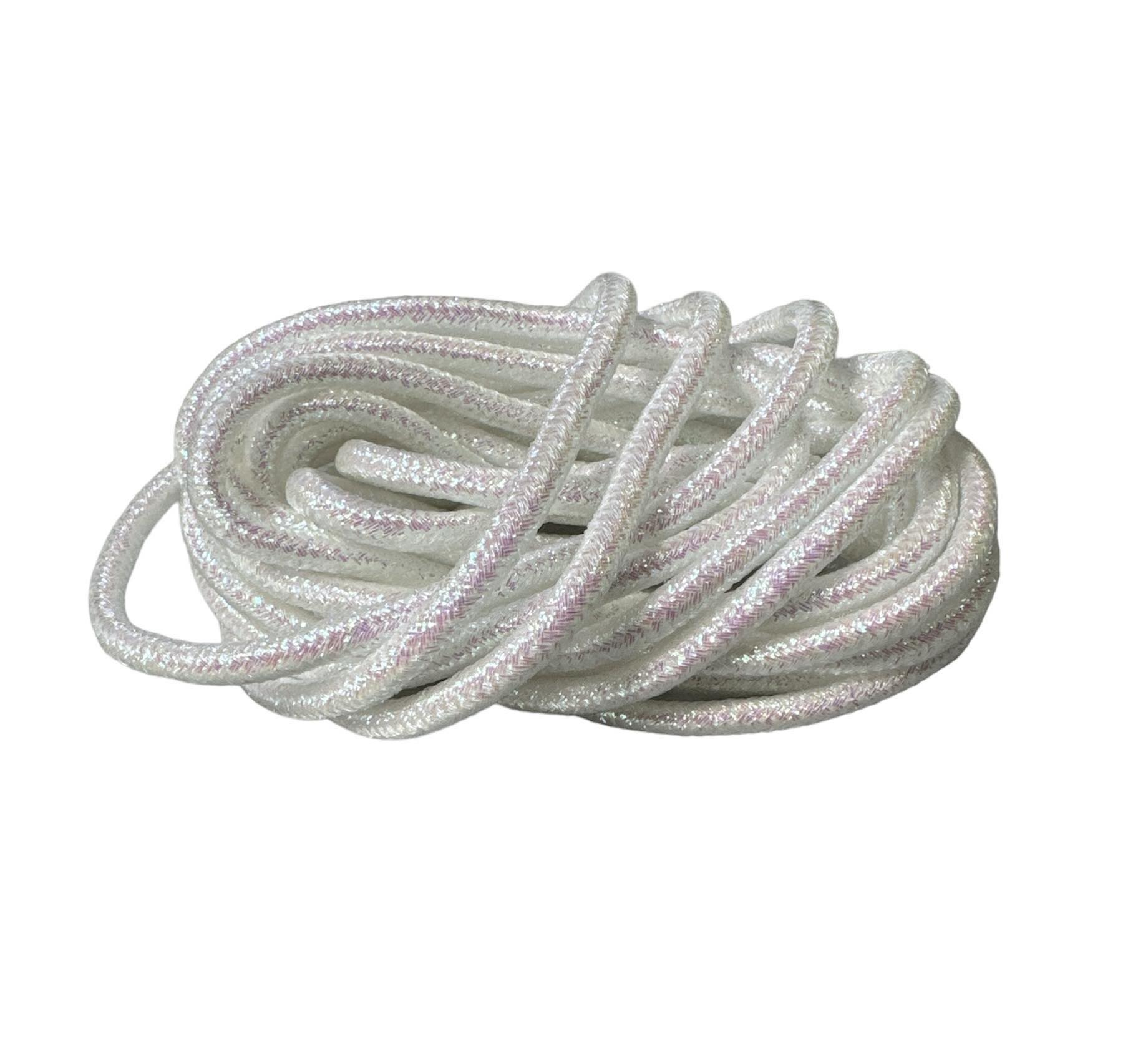 SZNURÓWKI ROUND LACES 180 CM WHITE PEARL