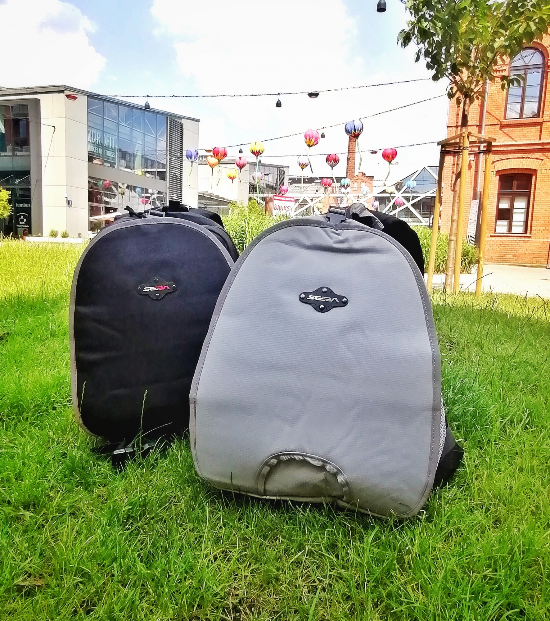 PLECAK SEBA BACKPACK XS NA ROLKI GREY