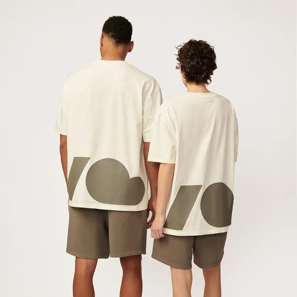 KUBOTA T-SHIRT BAWEŁNIANY STATEMENT ECRU