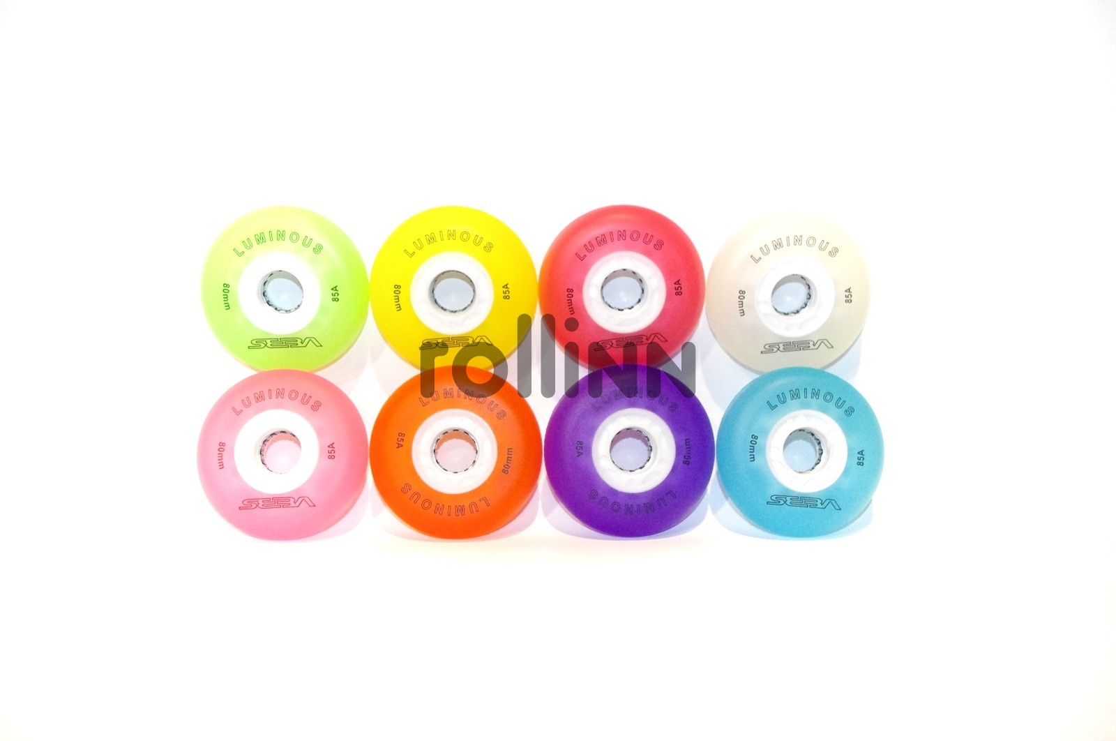 KOŁA SEBA LUMINOUS ORANGE 76MM / 85A X1