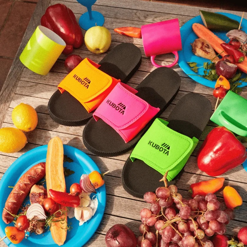 KLAPKI KUBOTA RZEP 2.0 NEON ZIELONE