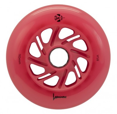 KOŁA LUMINOUS RED / RED 110MM / 85A X3