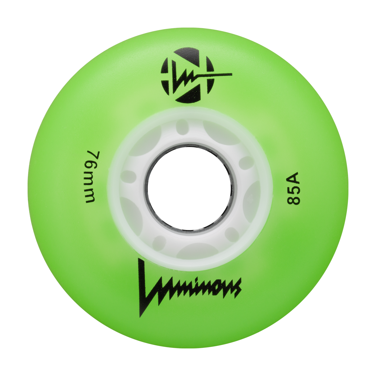 KOŁA LUMINOUS GREEN 76MM / 85A X1
