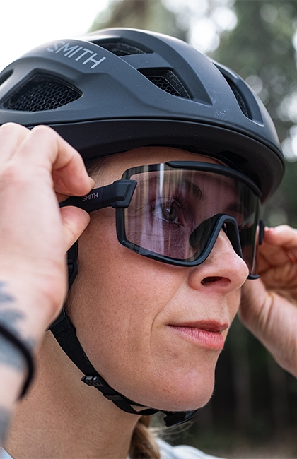 OKULARY PRZECIWSŁONECZNE SPORTOWE SMITH WILDCAT CHROMAPOP PHOTOCHROMIC SUNGLASSES 2 SOCZEWKI ROWER MTB