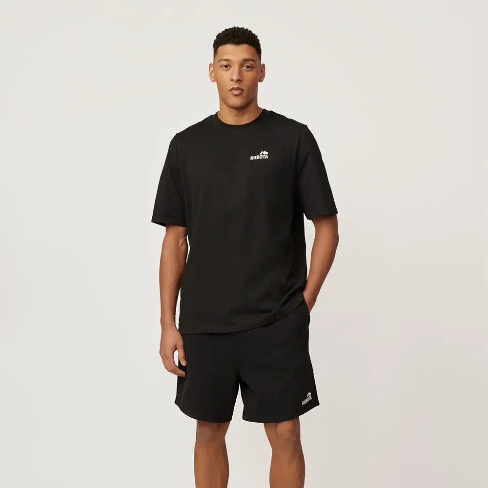 KUBOTA T-SHIRT SPORTOWY MOVE CZARNY