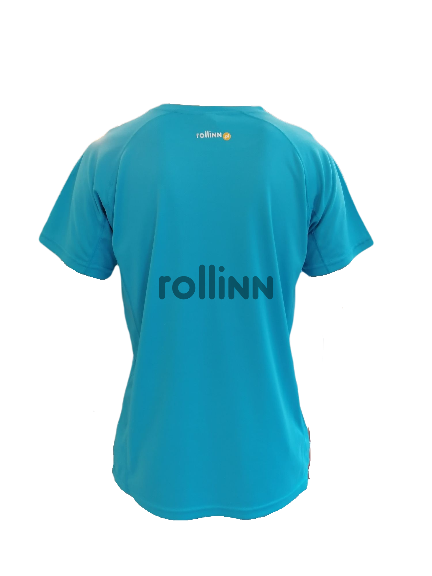 KOSZULKA ROLLINN MĘSKA Z KRÓTKIM RĘKAWEM LOGO BLUE