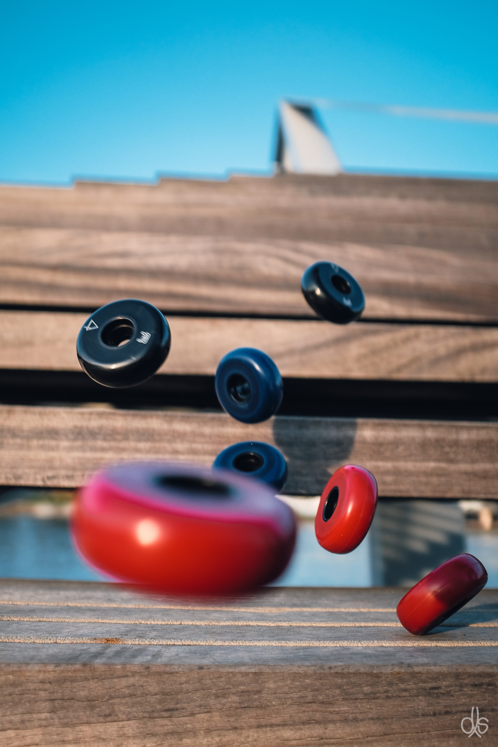 KOŁA FR SKATES STREET WHEELS ANTONY POTTIER BLACK 65MM / 88A X4