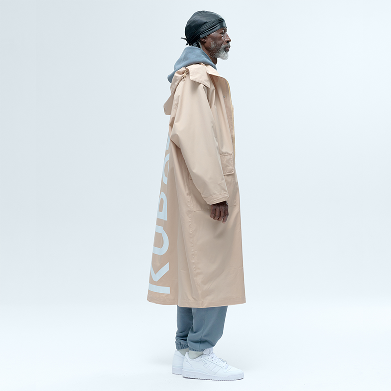 KUBOTA PARKA Z KAPTUREM FESTIVAL BEŻOWA