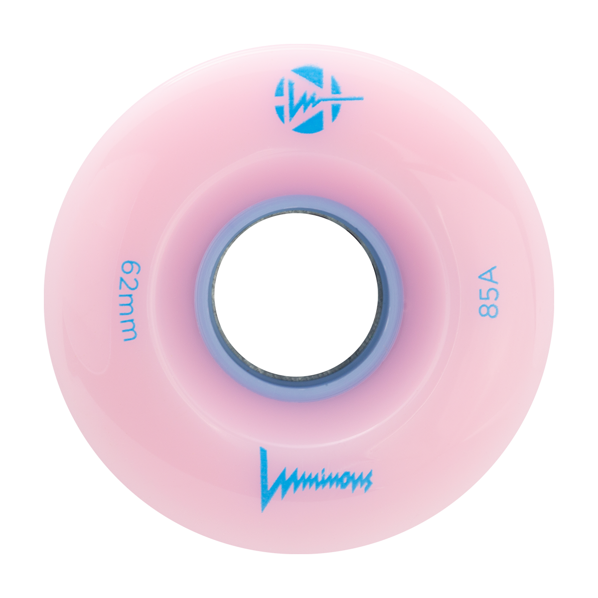 KOŁA LUMINOUS QUAD ŚWIECĄCE DO WROTEK PINK LIGHT BLUE 62 MM / 85A X1