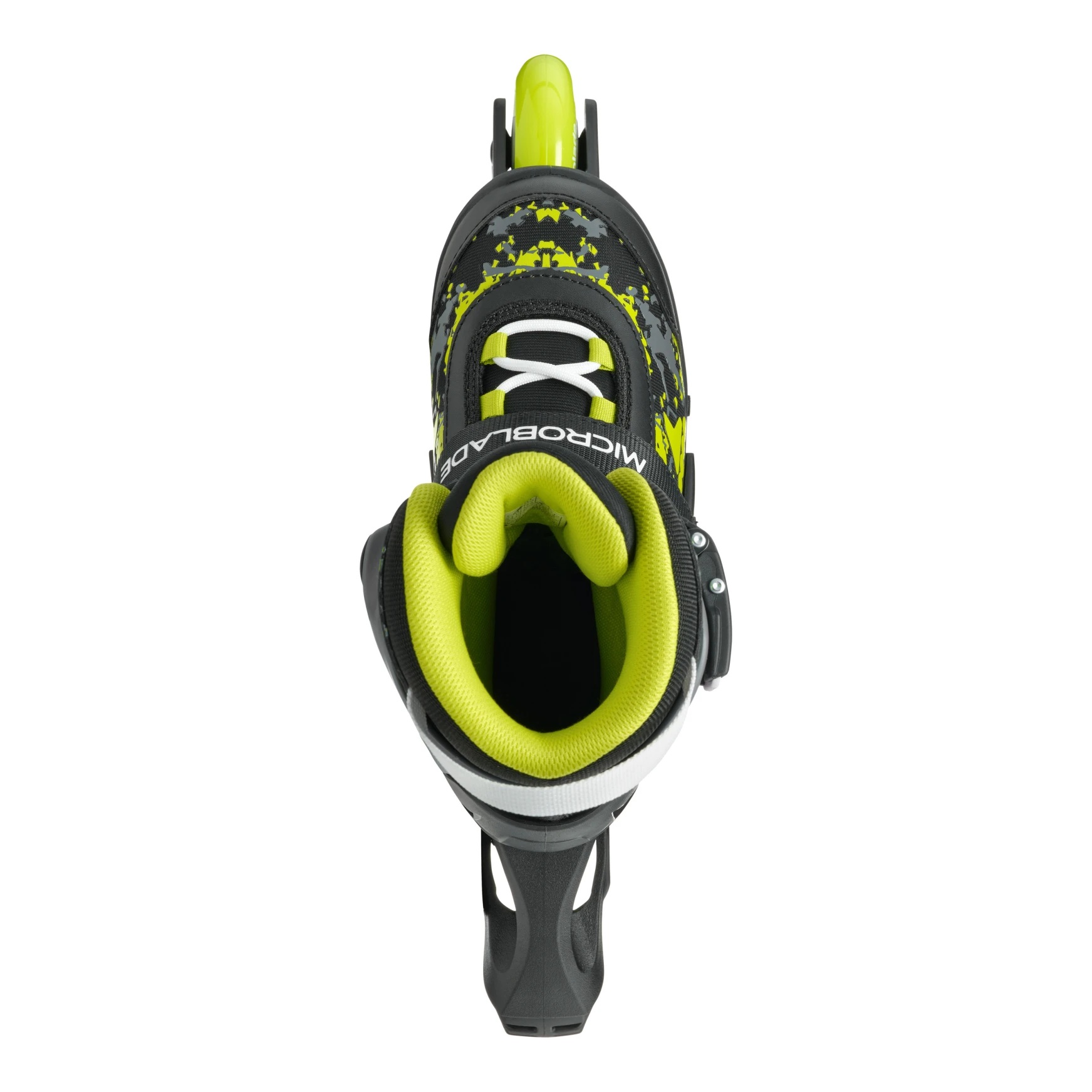 ROLKI ROLLERBLADE MICROBLADE SL BLACK / LIME - ROLKI JUNIORSKIE REGULOWANE