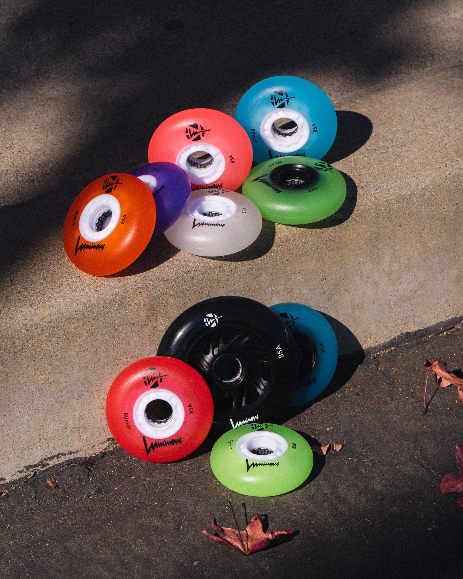 KOŁA LUMINOUS PINK 80MM / 85A X1