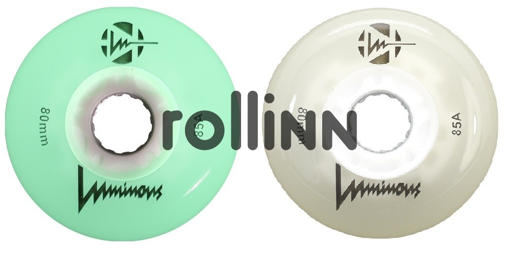 KOŁA LUMINOUS WHITE GLOW 90MM / 85A X1